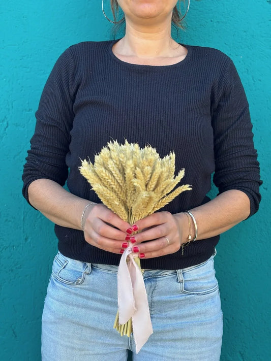 Bouquet de blé naturel, fait main