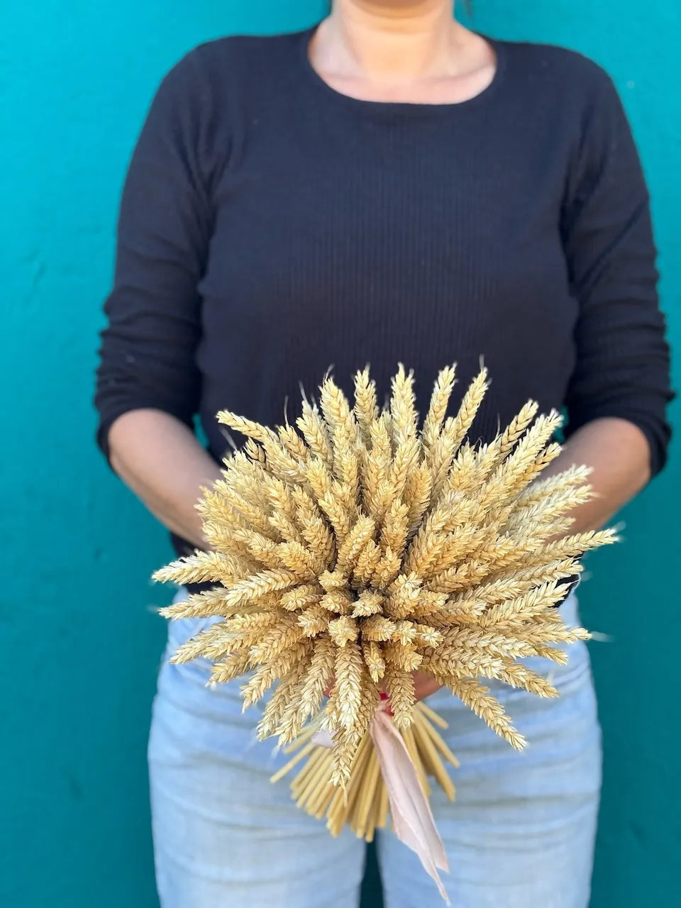 Bouquet de blé naturel, fait main