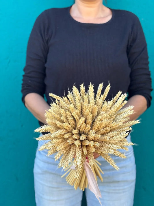 Bouquet de blé naturel, fait main